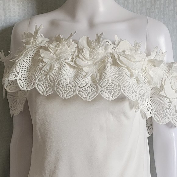 NWT Fashion Nova Midnight In Moscow Dress - White, Size XL - Picture 7 of 10